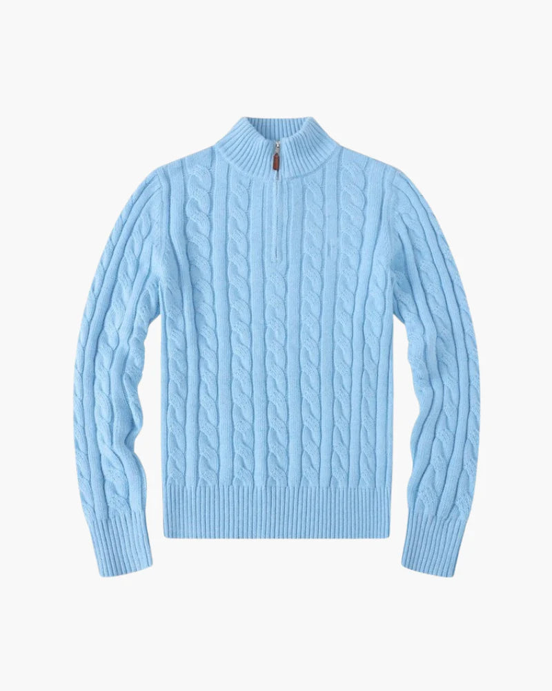 WOMEN'S VERBIER HALF ZIP SWEATER