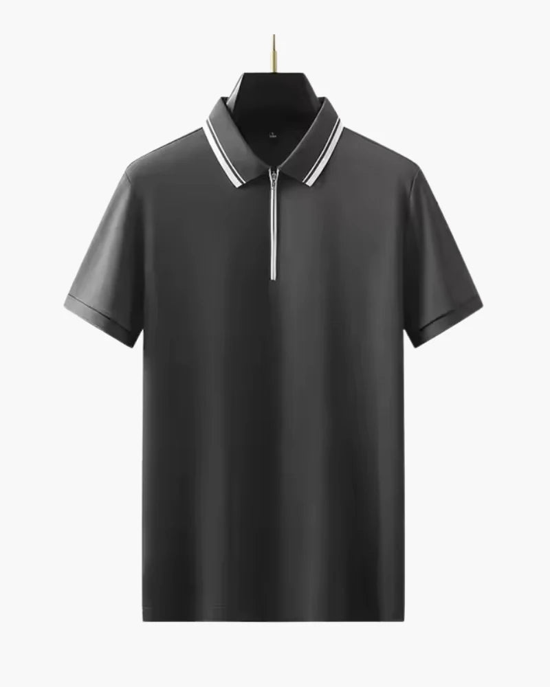 RIDGEWAY ZIP POLO