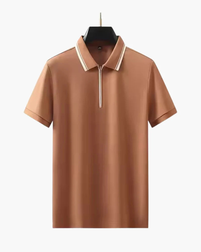 RIDGEWAY ZIP POLO