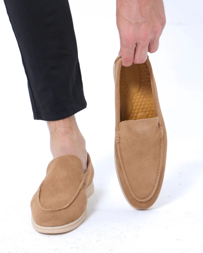 OLD MONEY ELITE SUEDE LOAFERS