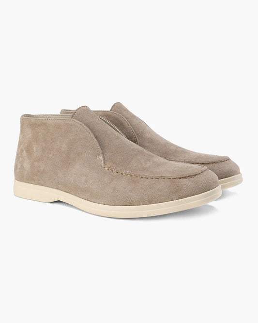 OLD MONEY HIGH SUEDE LOAFERS